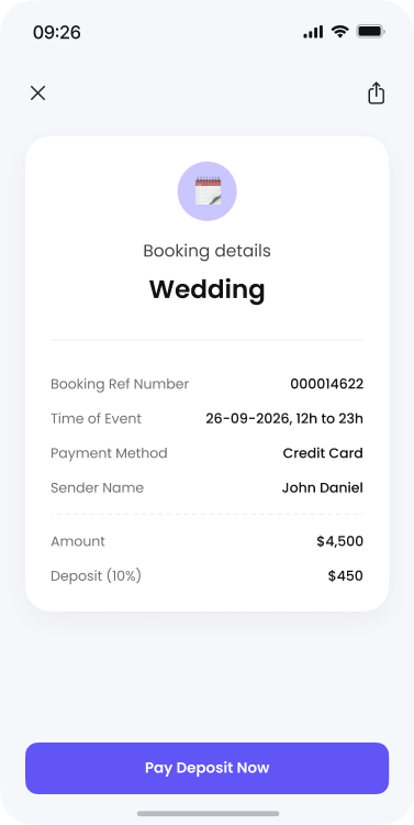 Payment capture interface